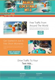 Beach Cocktails Hits - Turnkey LFMTE Site for Sale